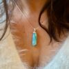 Collier larimar argent massif – Image 5