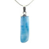 Collier larimar argent massif