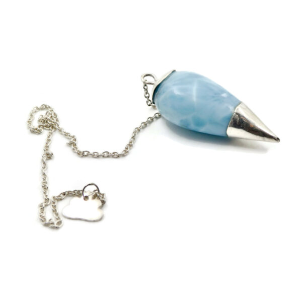 Pendule en Larimar et argent massif – Image 4