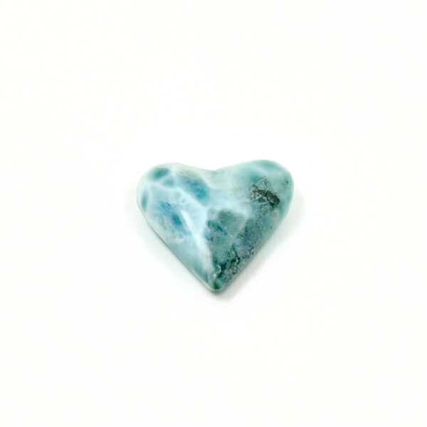 Larimar coeur (qualité B)